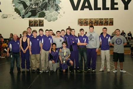 Congratulations to the Chesapeake Wrestlers for winning the OVC!