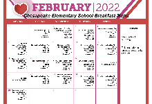 red and white menu picture