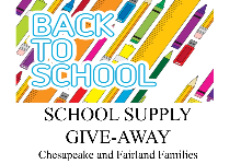 Back to school written on cartoon pencils and crayons