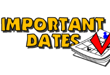 Important Senior Dates