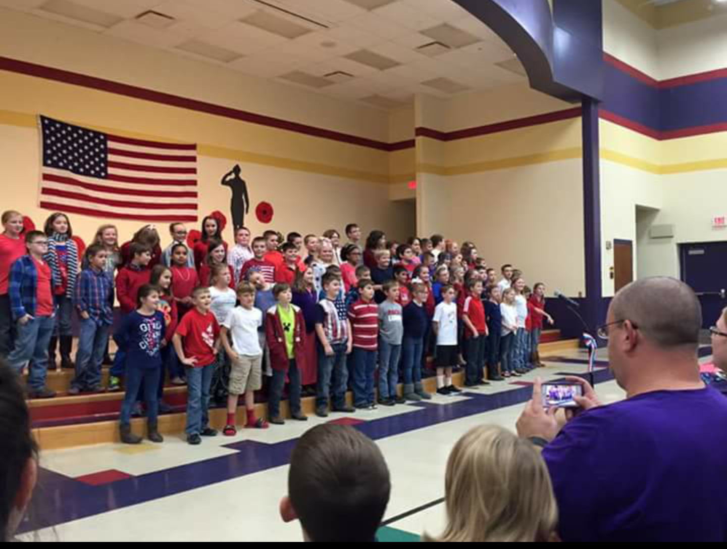 4th Grade Honors our Veterans