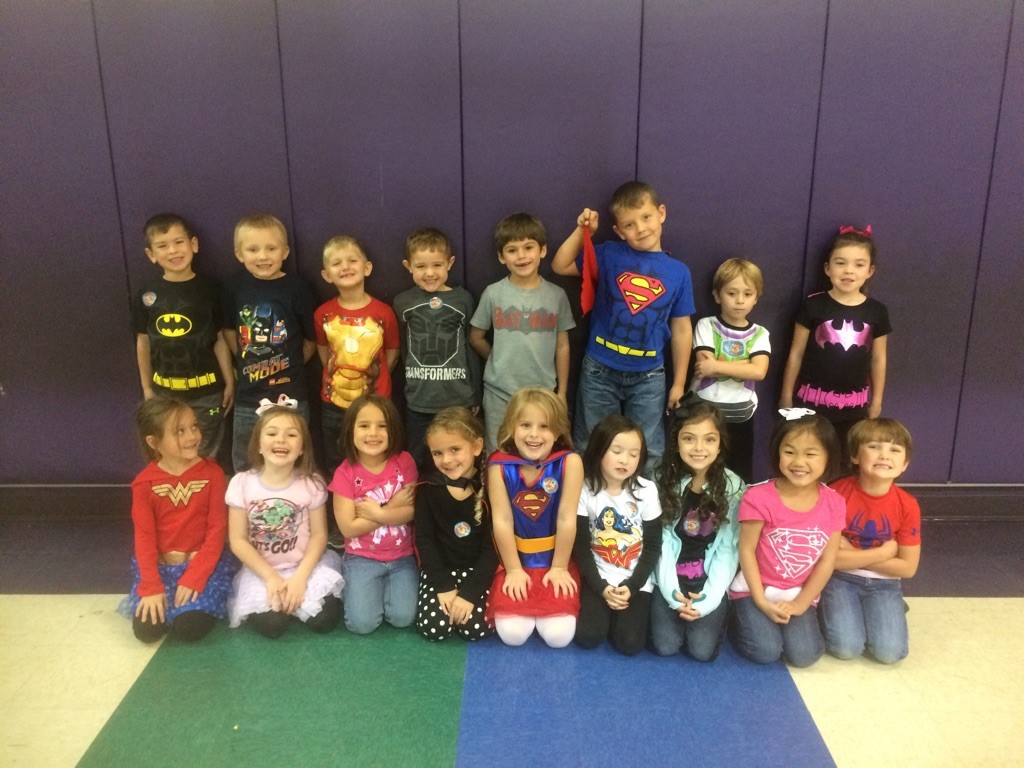 I have the POWER to be Drug Free! Super Hero Day