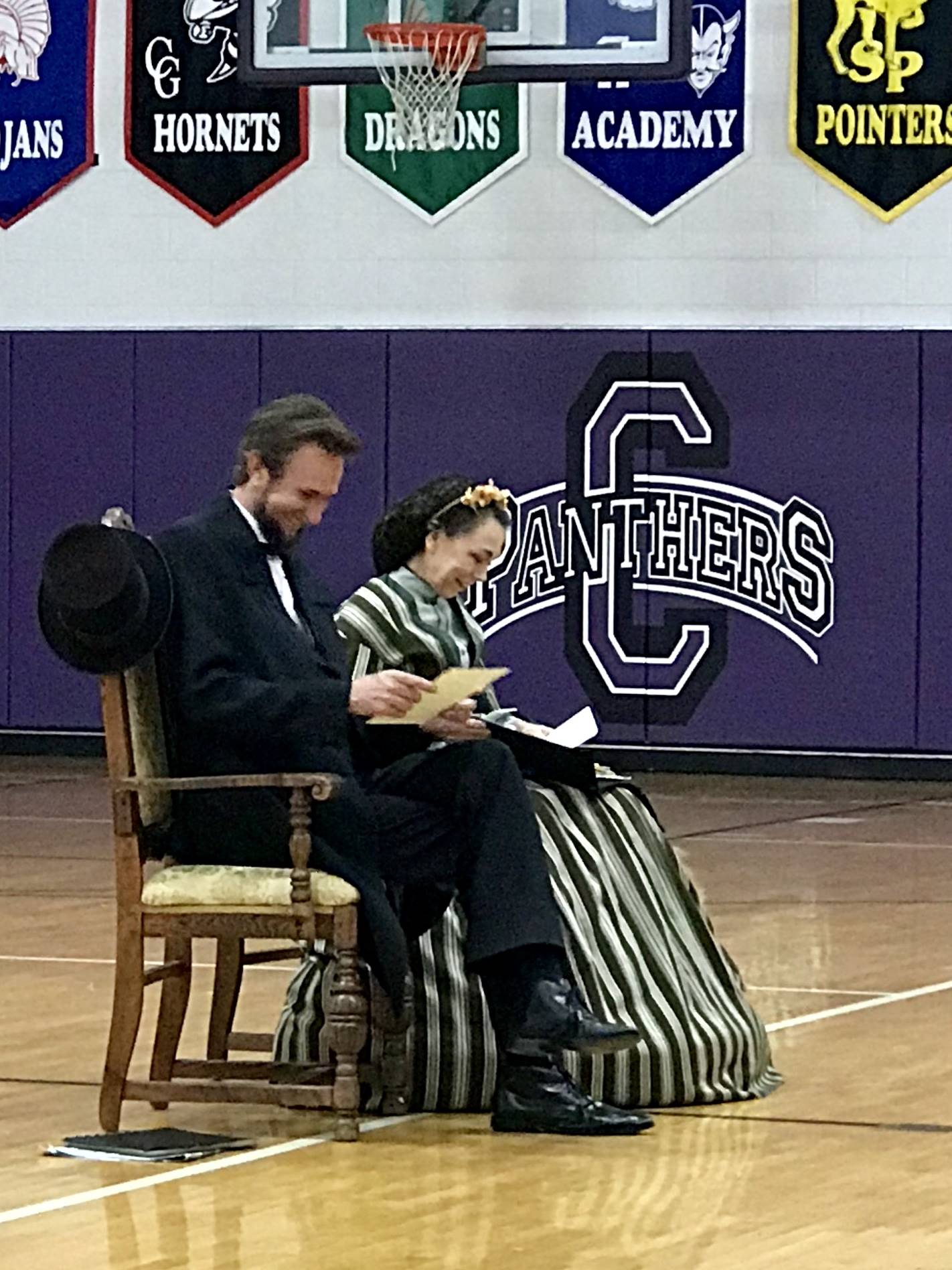 The Lincolns Visit CMS 