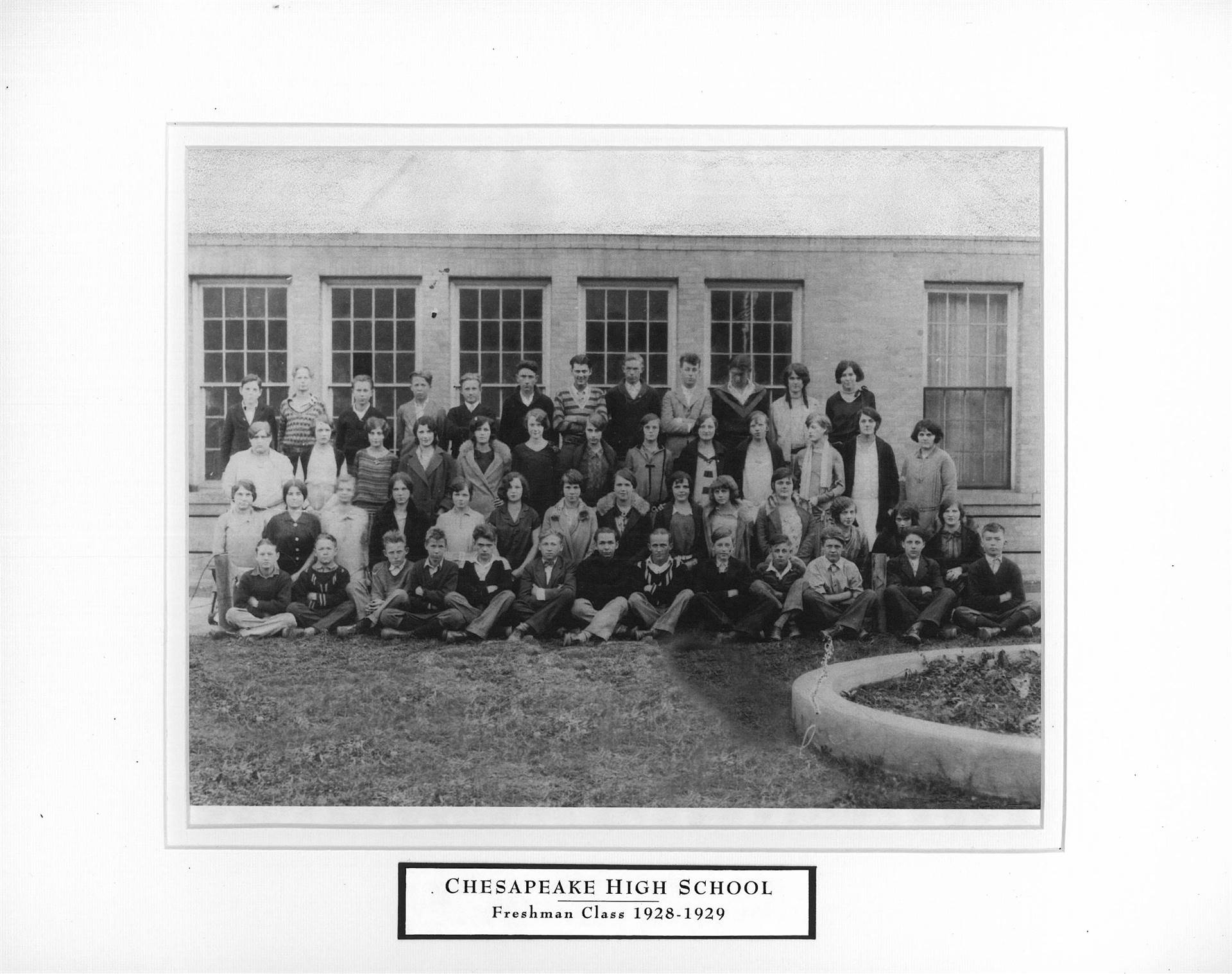 Chesapeake High School Freshmen Class 1929