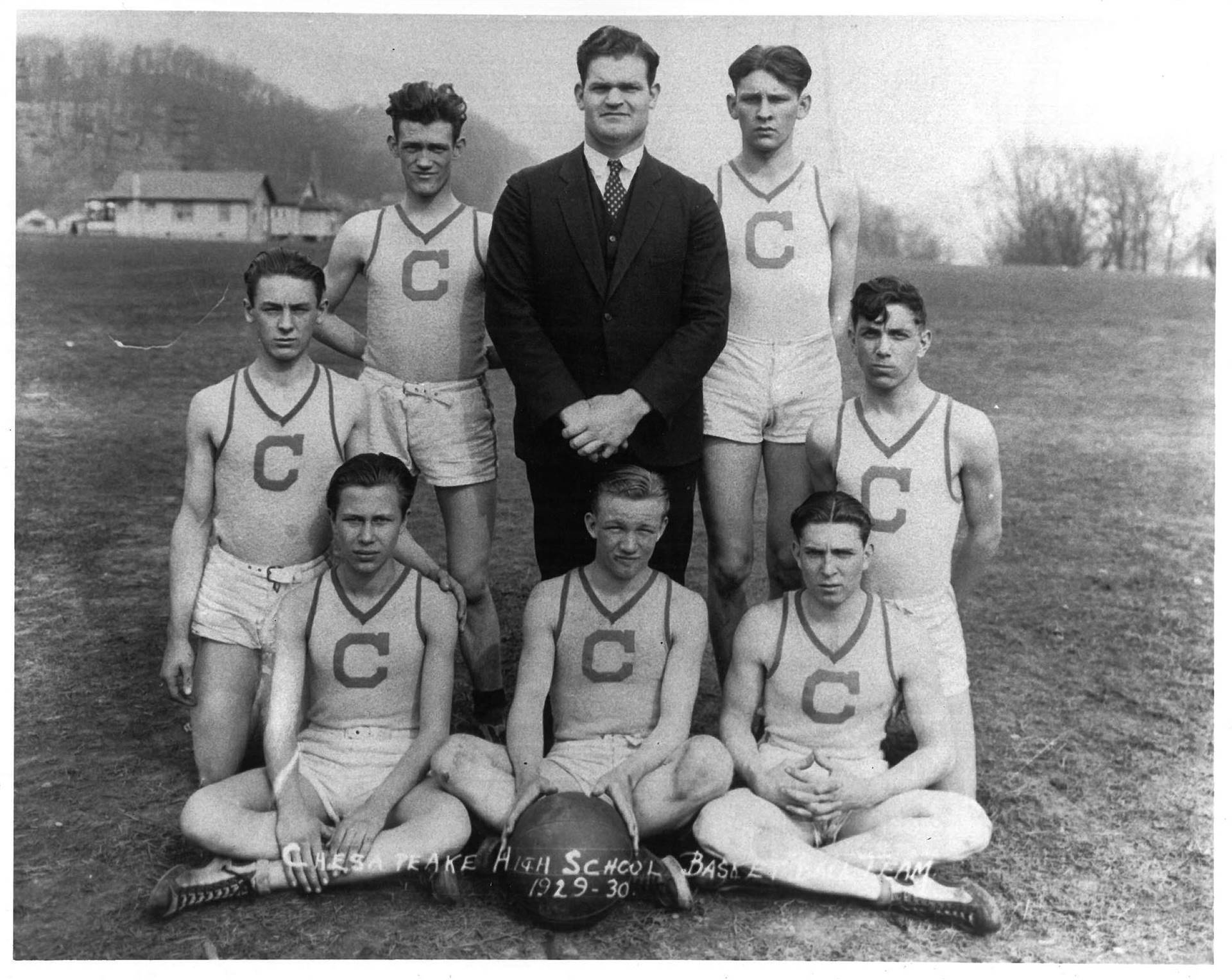 1929-30 Chesapeake High School Basketball Team