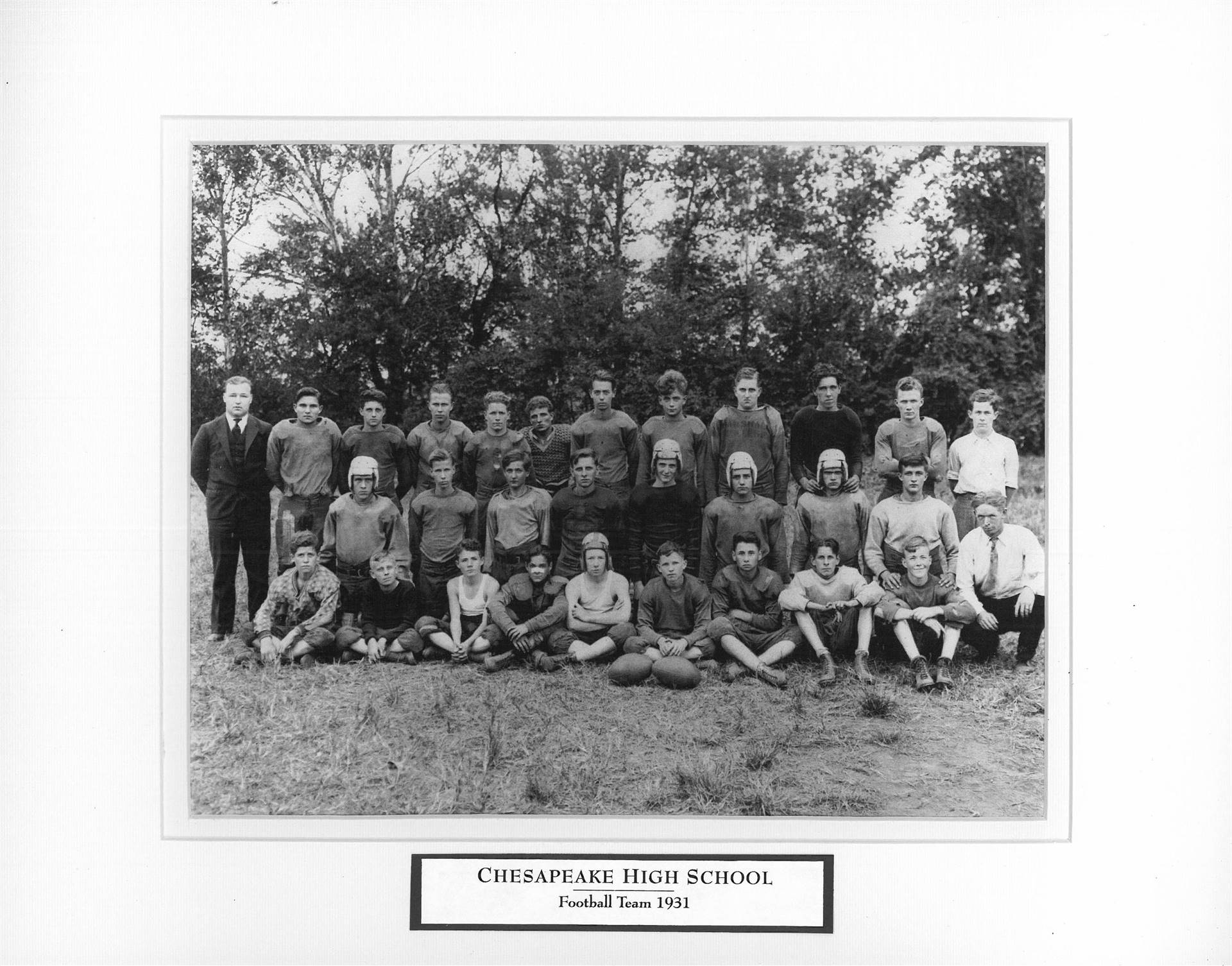 1931 Chesapeake High School Football Team
