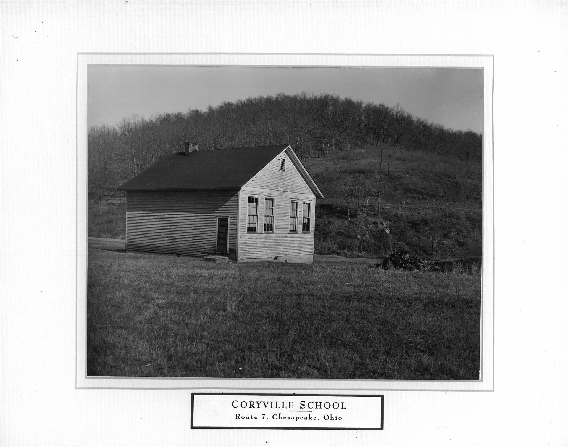 Coryville School - Route 7, Chesapeake, Ohio