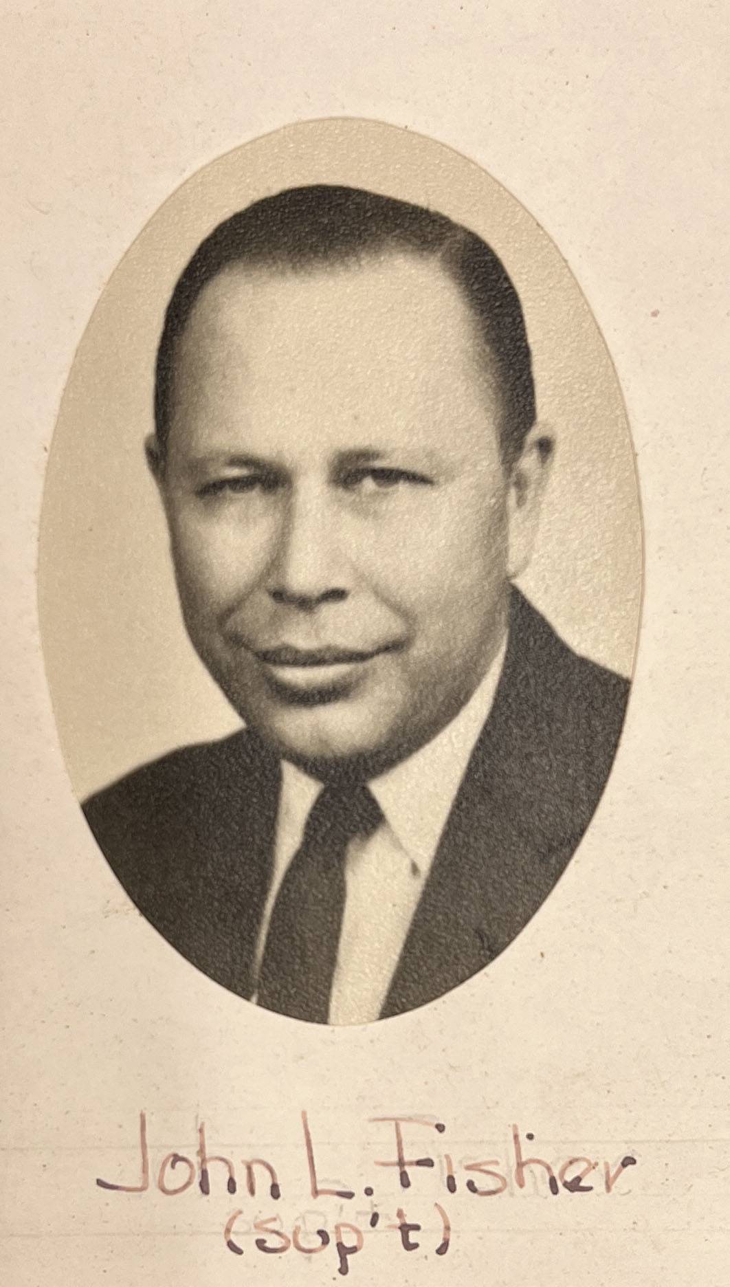 John L Fisher (Superintendent)