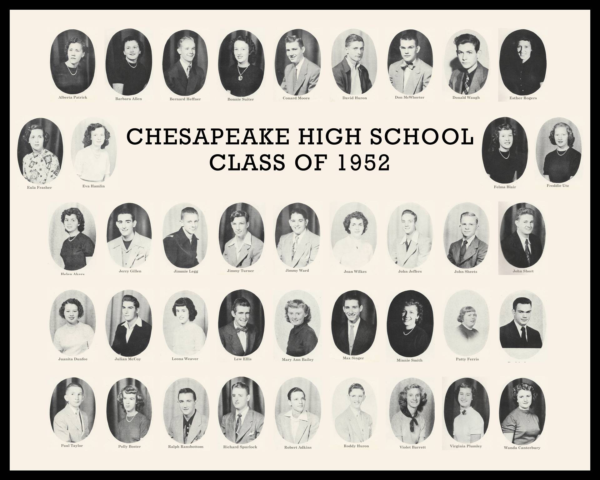1952 Senior Composite Board