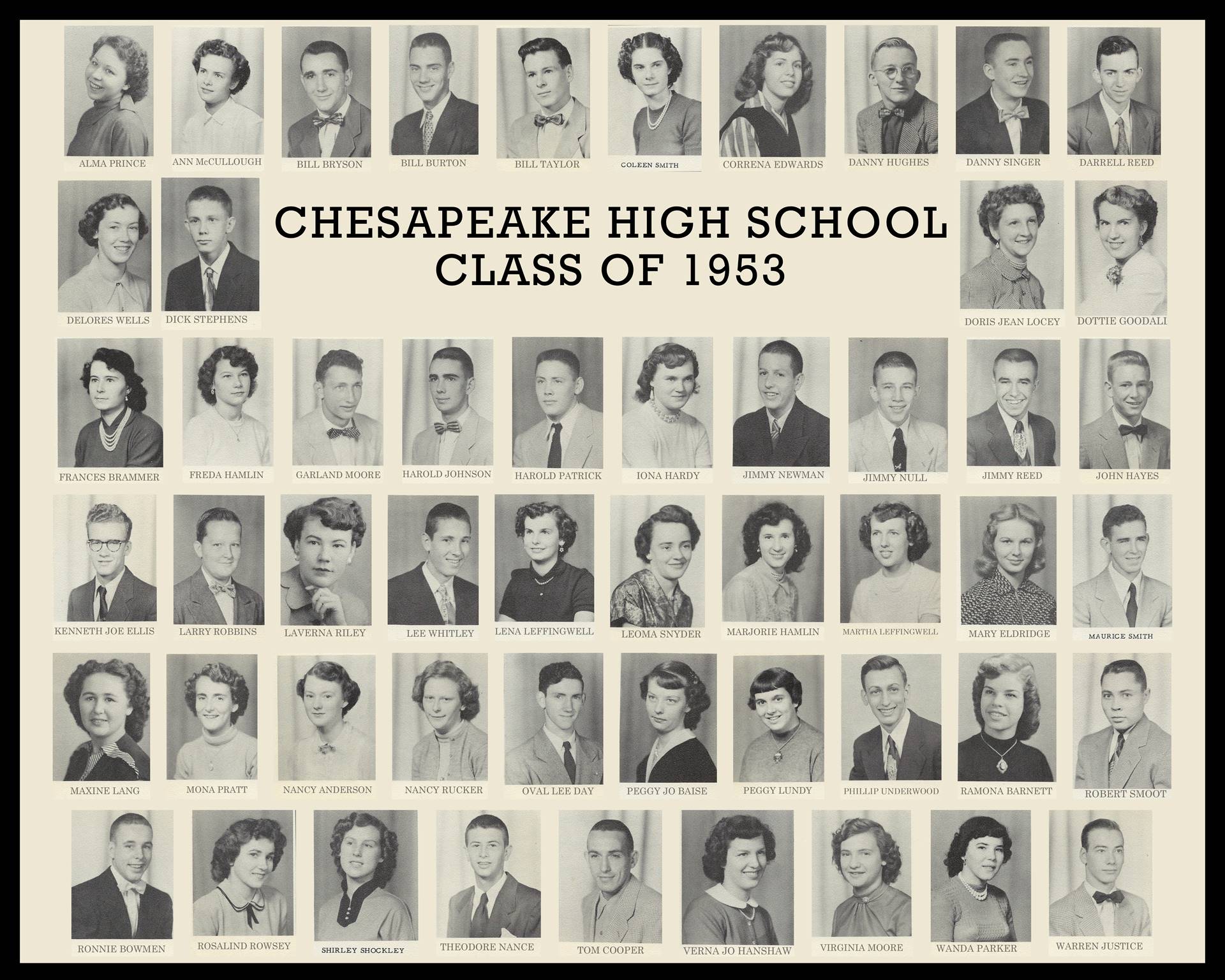 1953 Senior Composite Board