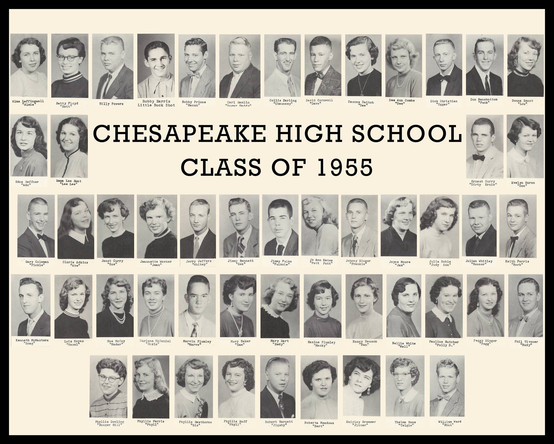 1955 Senior Composite Board
