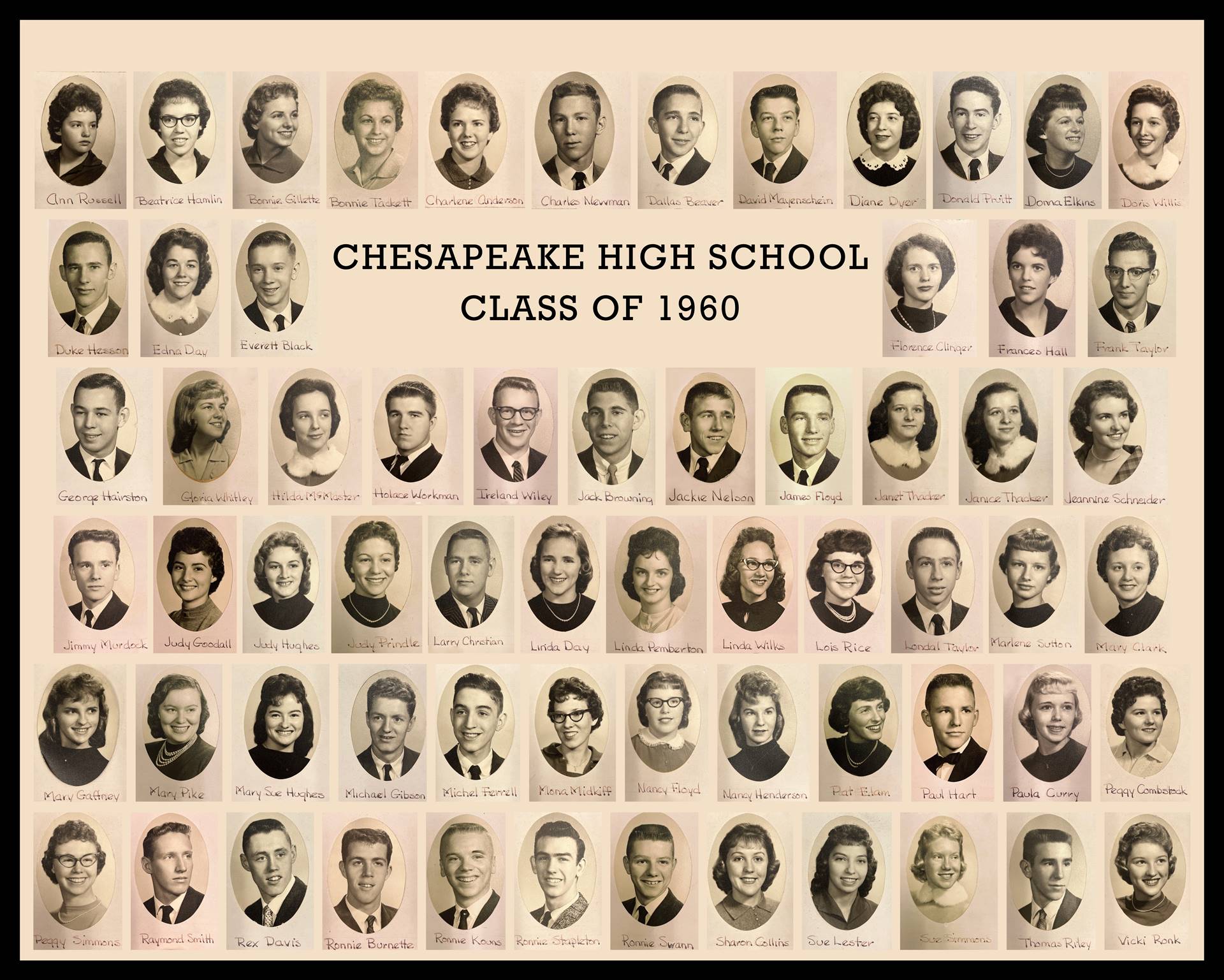 1960 Senior Composite Board