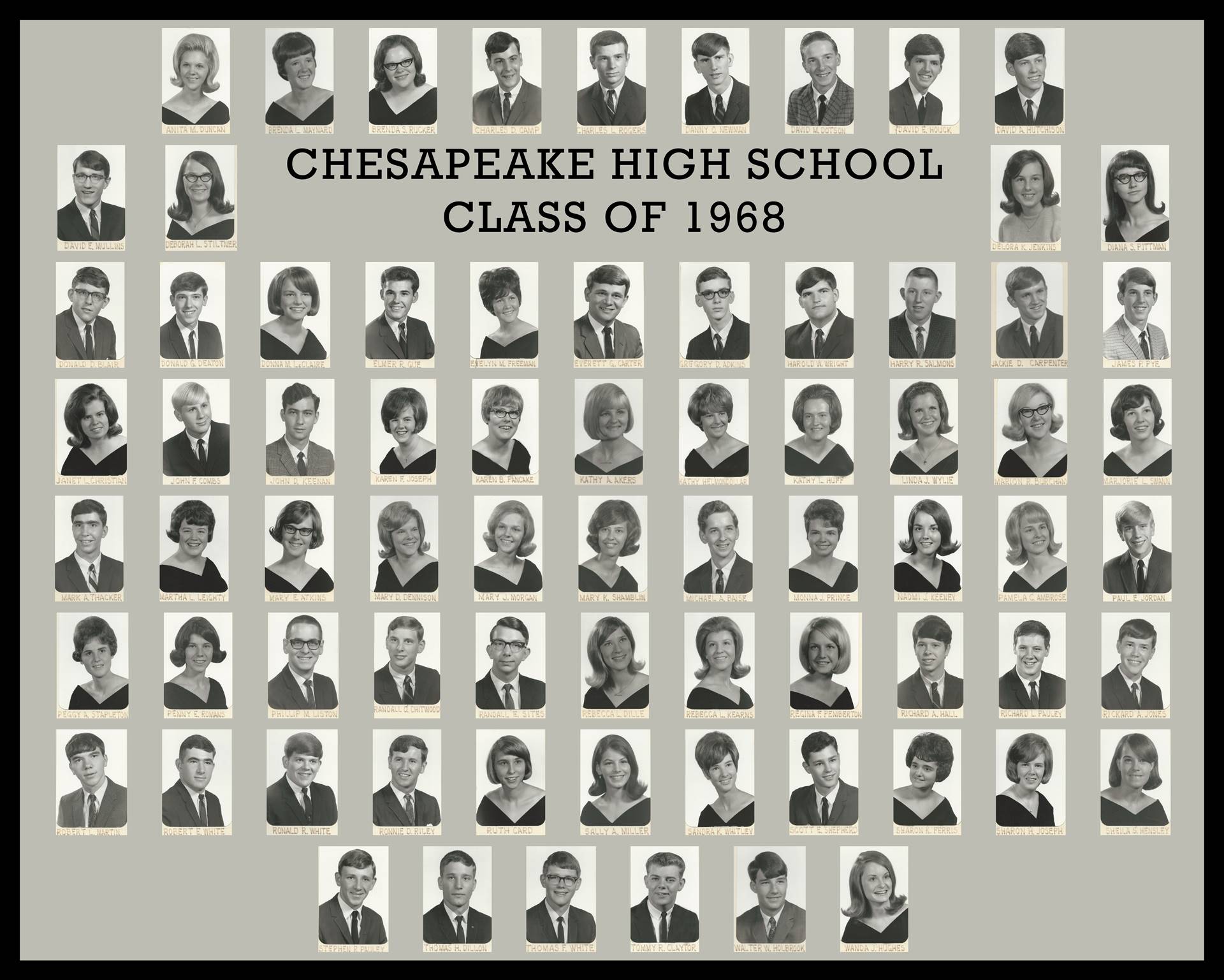 1968 Senior Composite Board