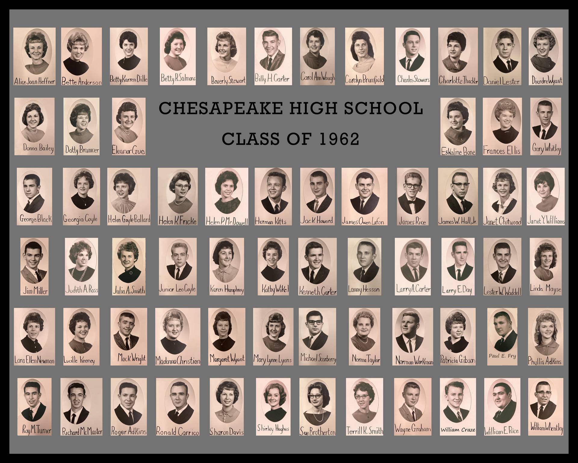 1962 Graduates