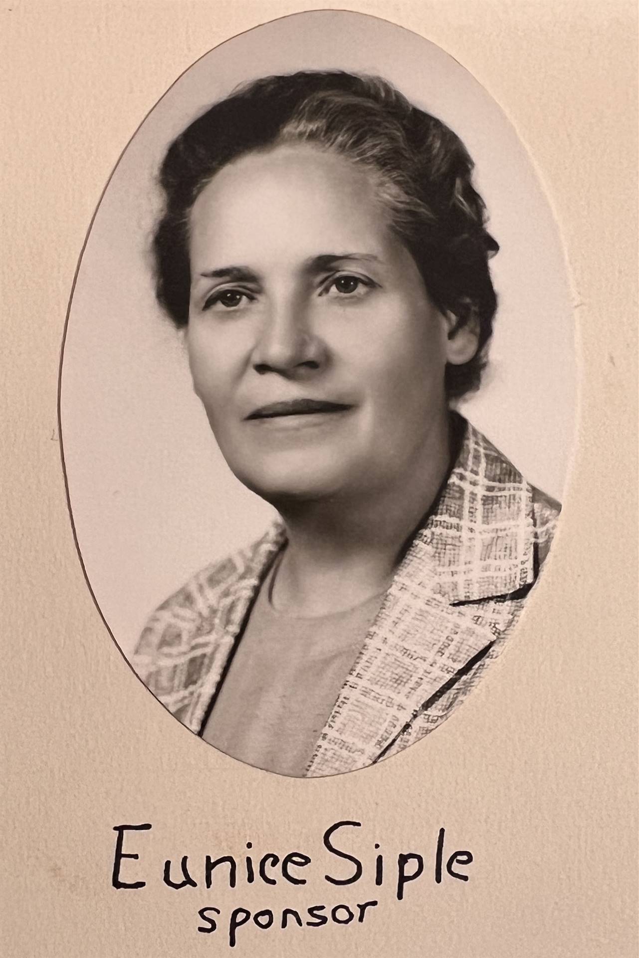 Eunice Siple (Sponsor)