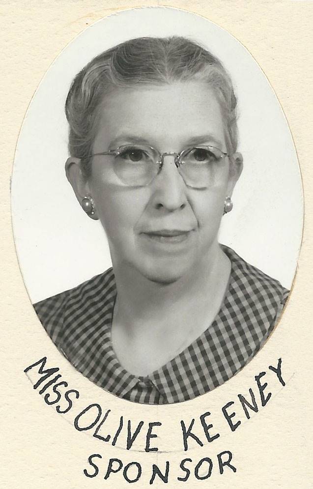 Miss Olive Keeney (Sponsor)