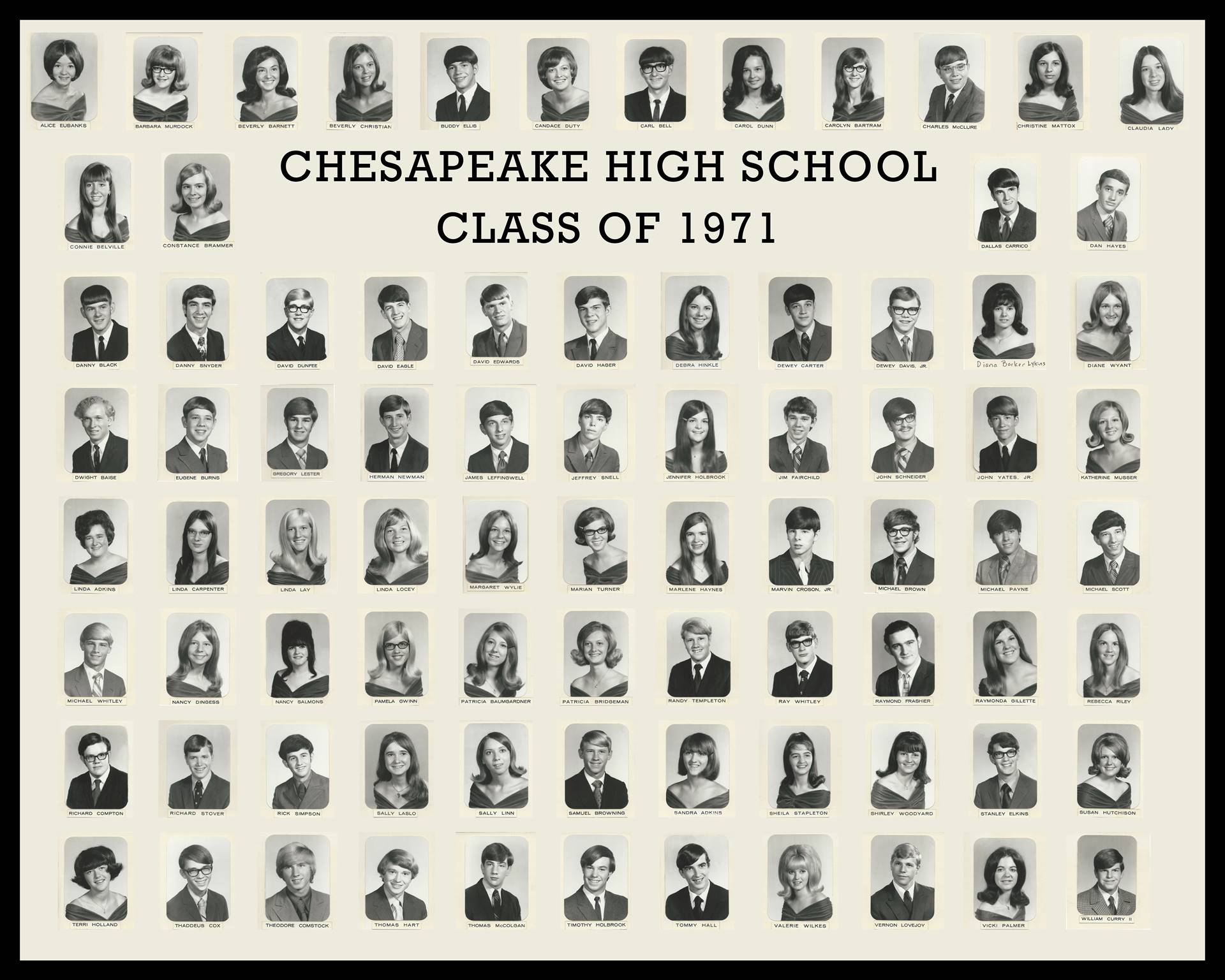 1971 Graduates