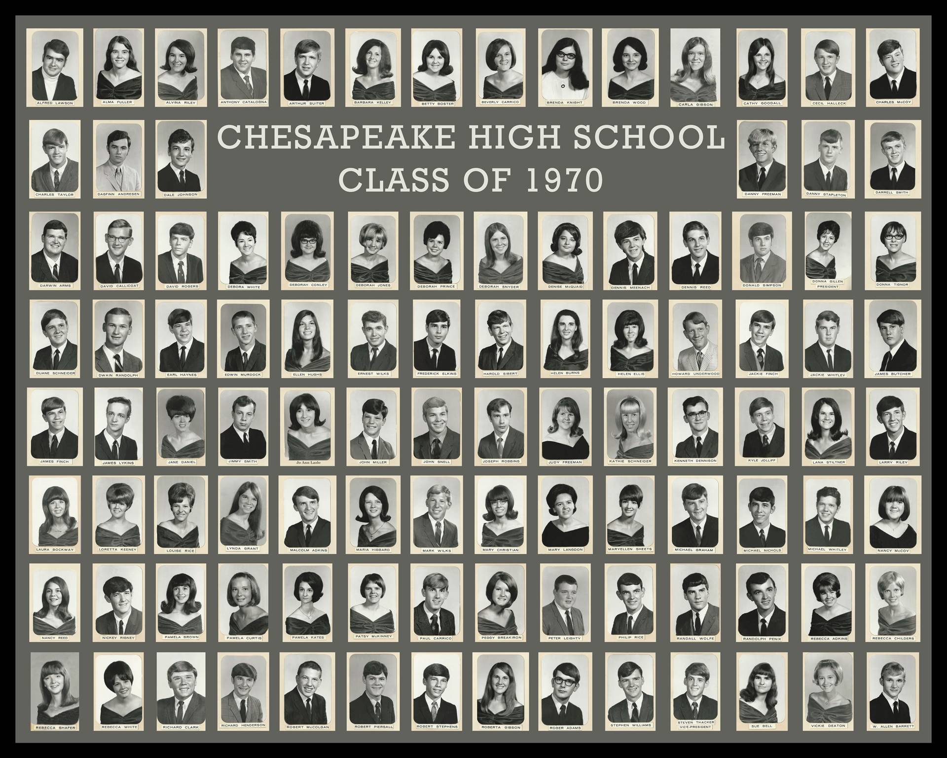 1970 Graduates